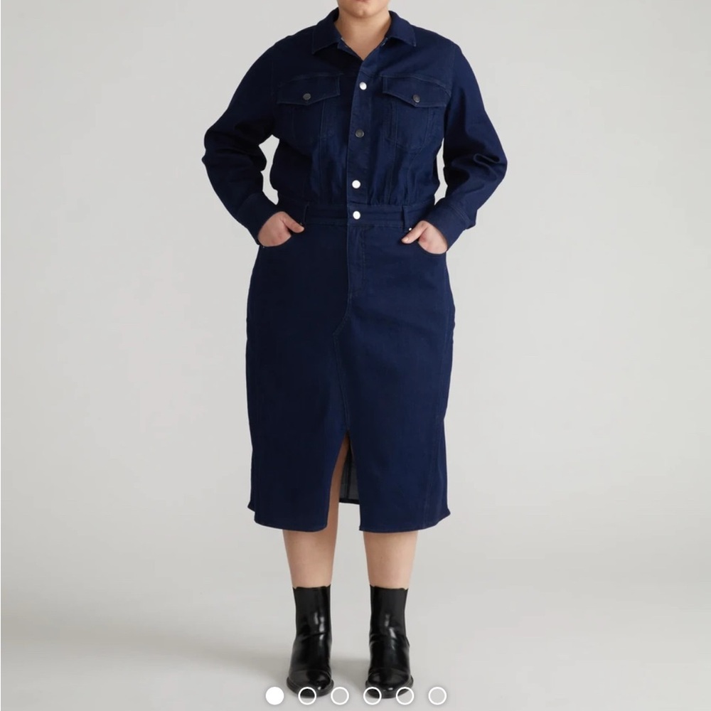 Universal Standard Denim Dakota dress